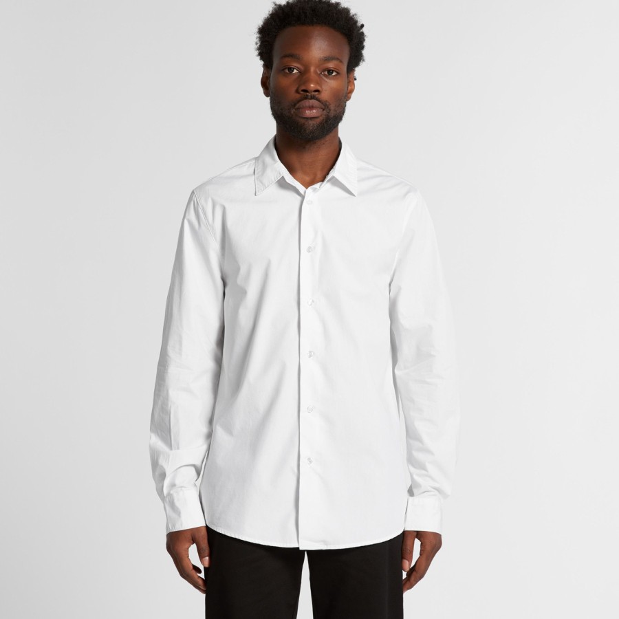 Men AS Colour Shirts & Polos | Mens Poplin Shirt - 5406